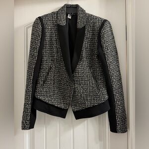 Kenneth Cole New York Black and White Blazer